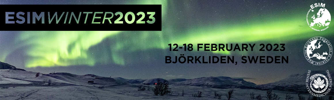 European School of Internal Medicine Winter 2022 @ Björkliden, Sverige